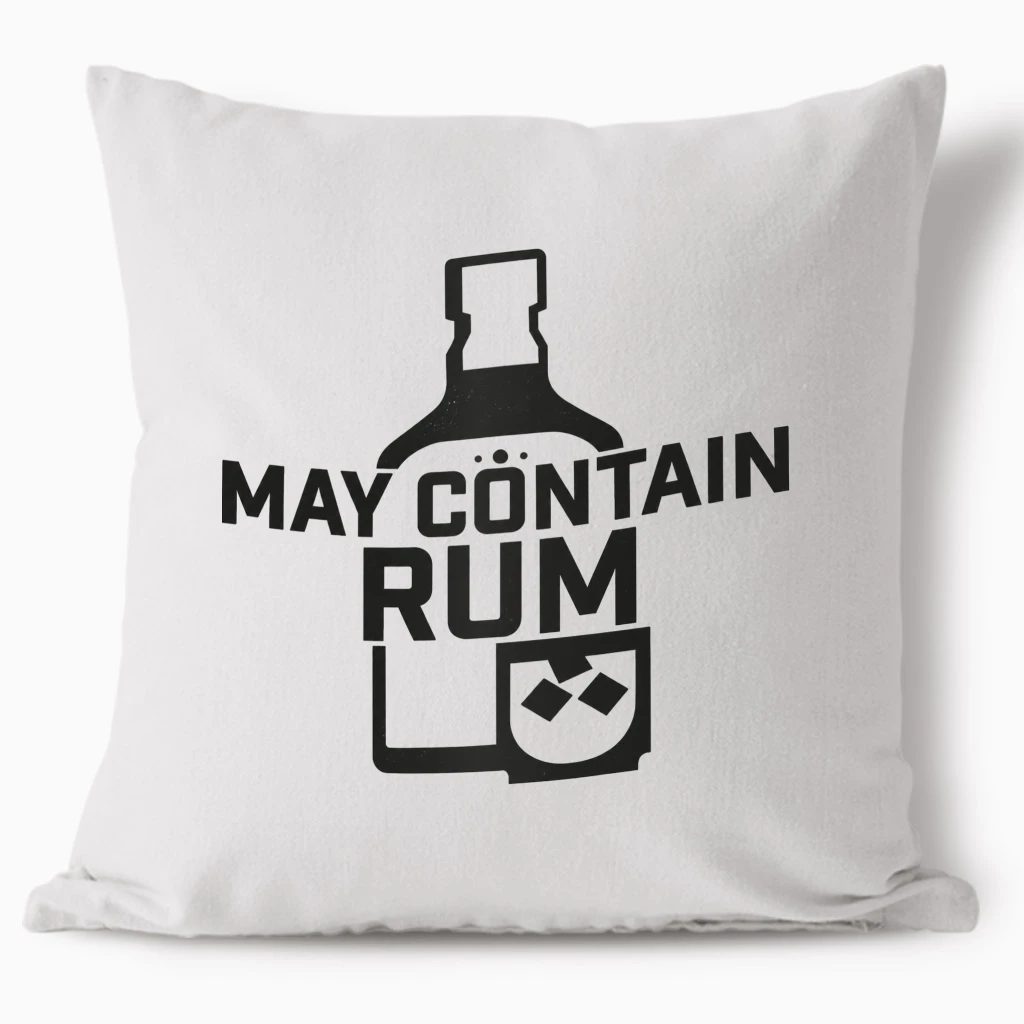 Polštář - May Contain Rum