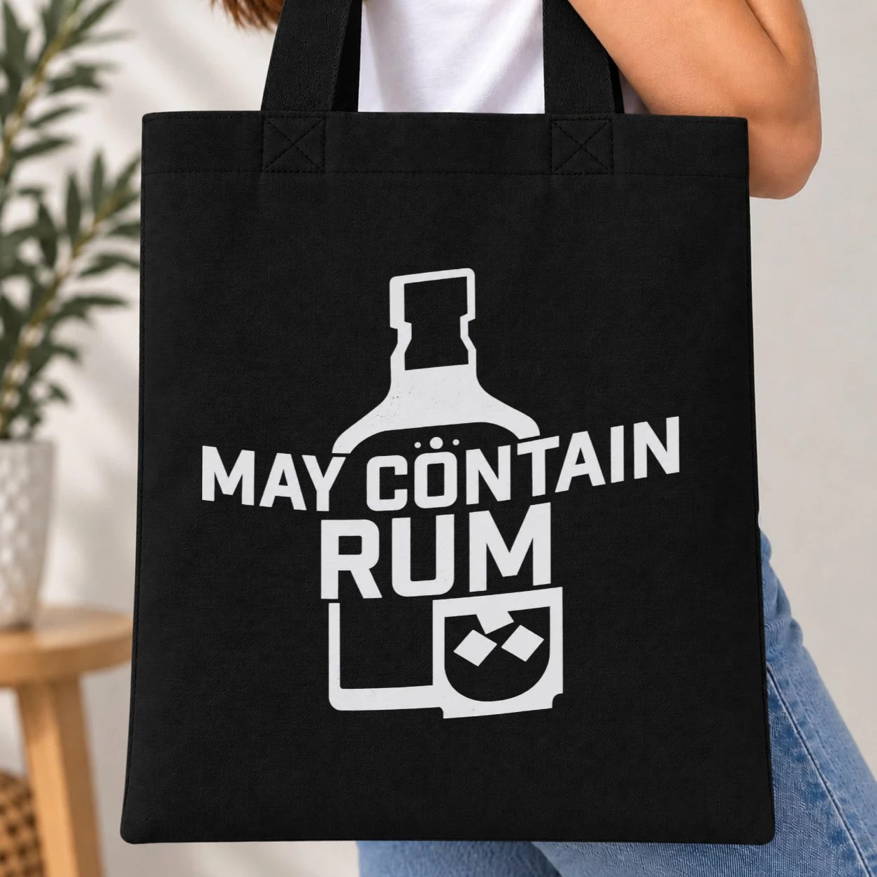 Taška barevná - May Contain Rum