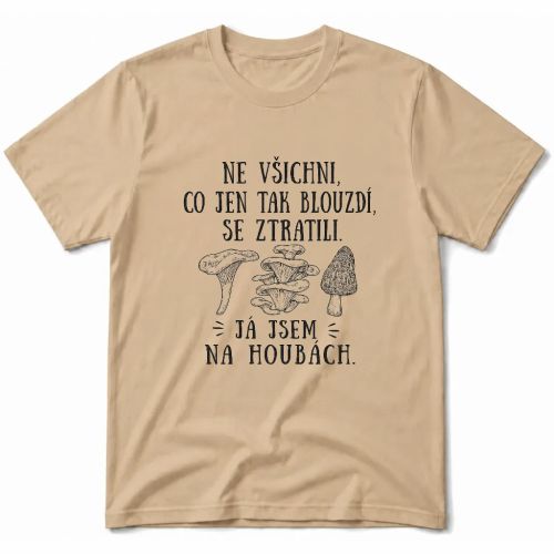 Pánské tričko - Já jsem na houbách