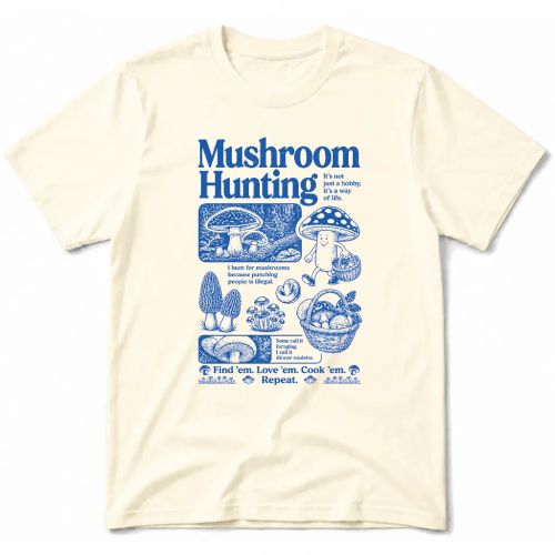 Pánské tričko - Mushroom Hunting Way of Life
