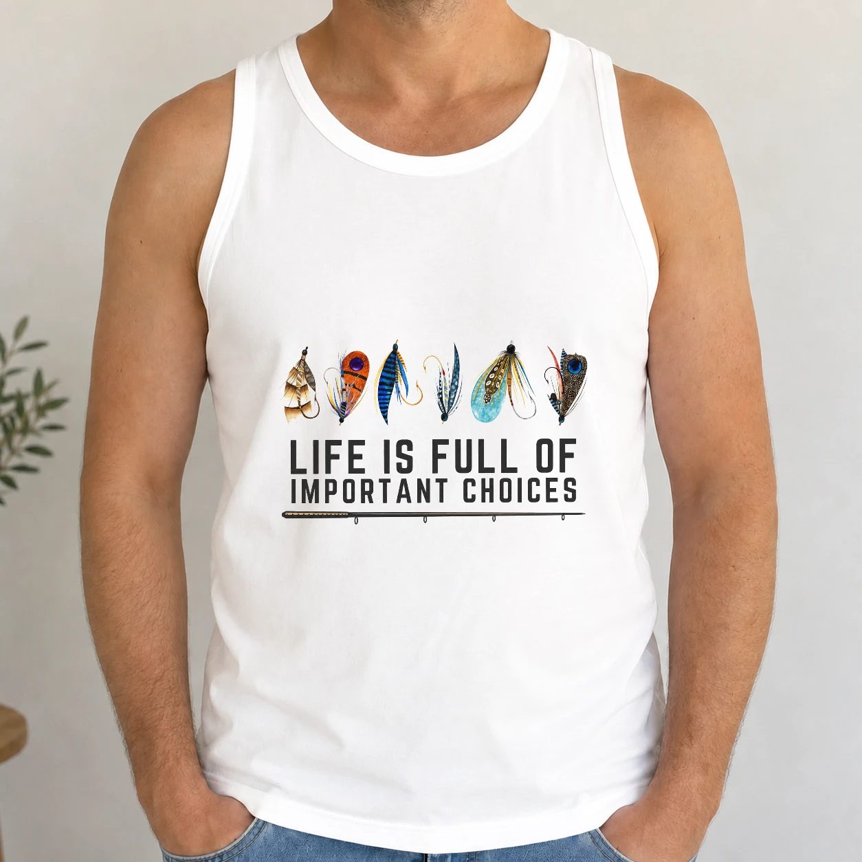 Pánské tílko - Life Is Full Of Important Choices