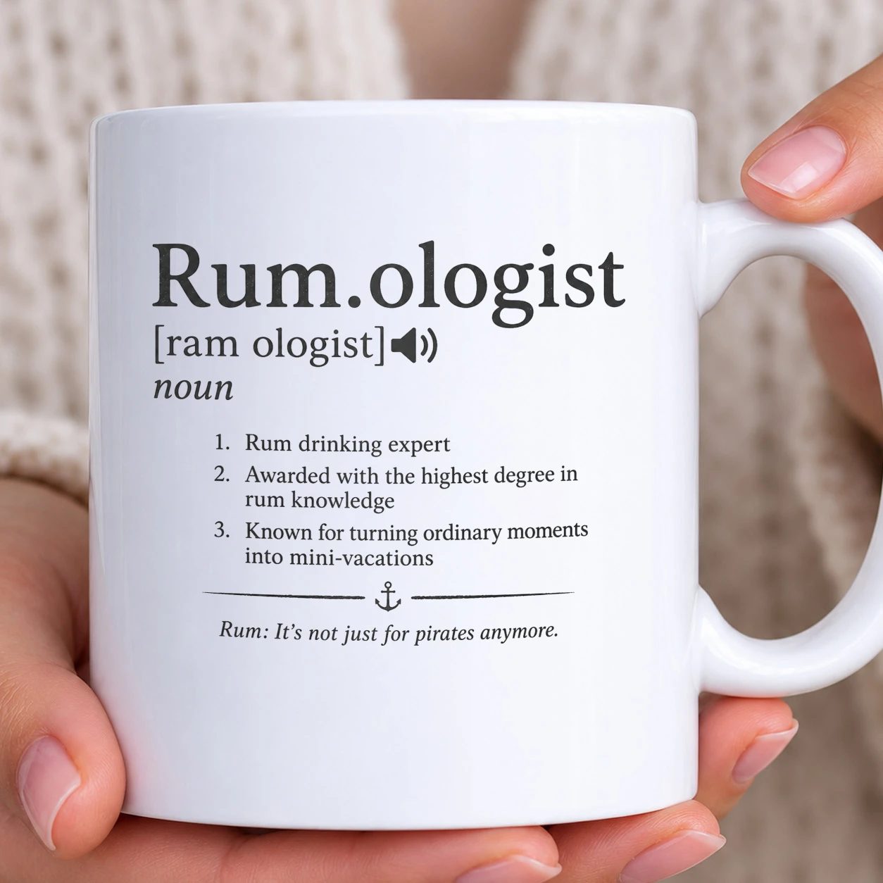 Hrnek bílý - Rumologist
