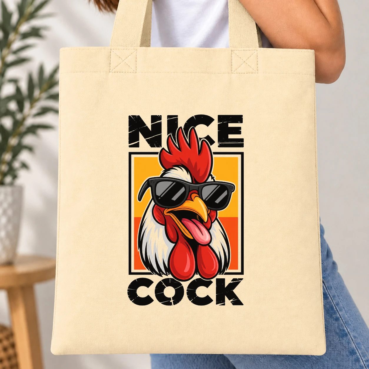 Taška barevná - Nice Cock