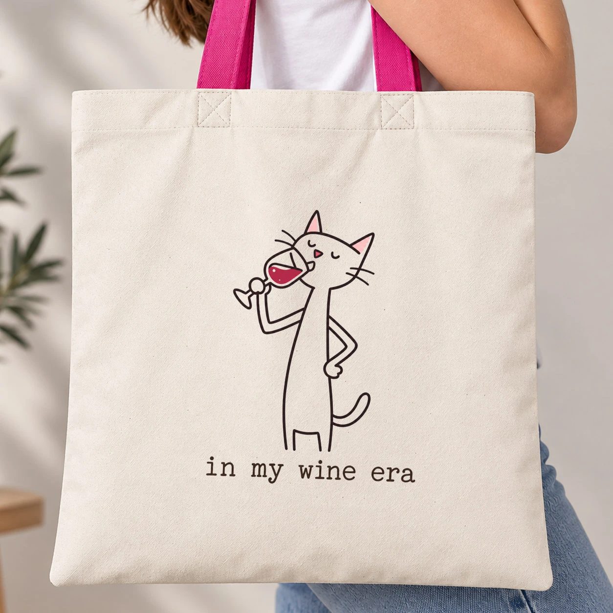Taška s barevným uchem - In My Wine Era