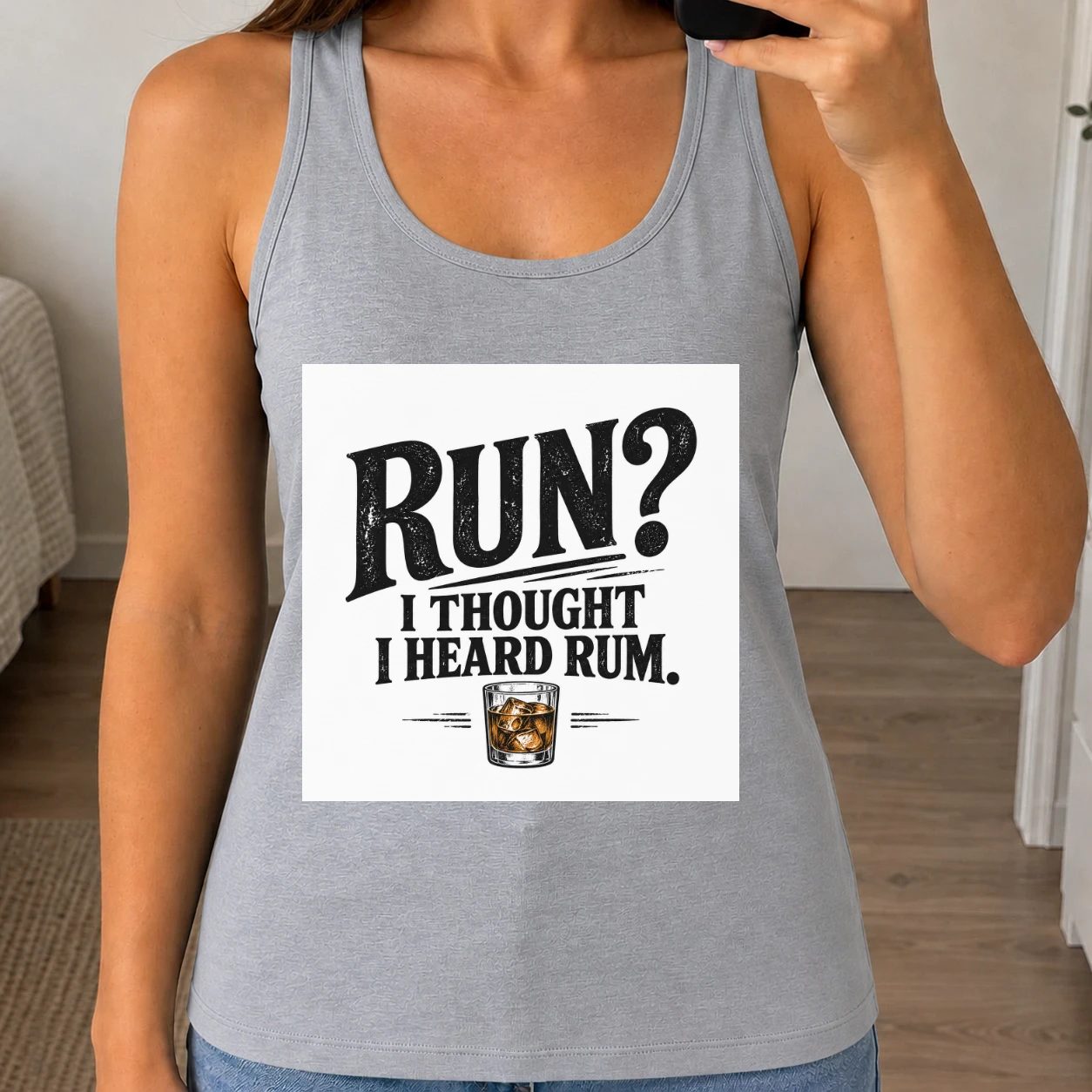 Dámské tílko 160g - Run? I Thought I Heard Rum