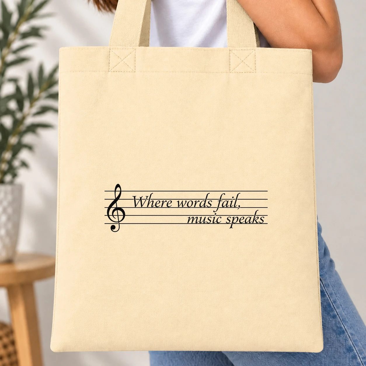 Taška barevná - Where Words Fail, Music Speaks