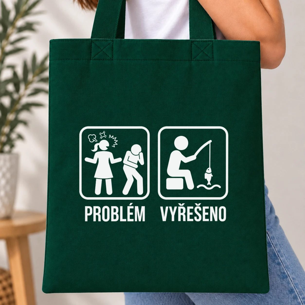 Taška barevná - Problém vyřešen u vody