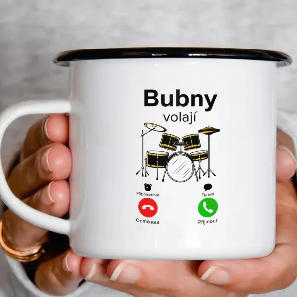 Smaltový plecháček - Bubny volají
