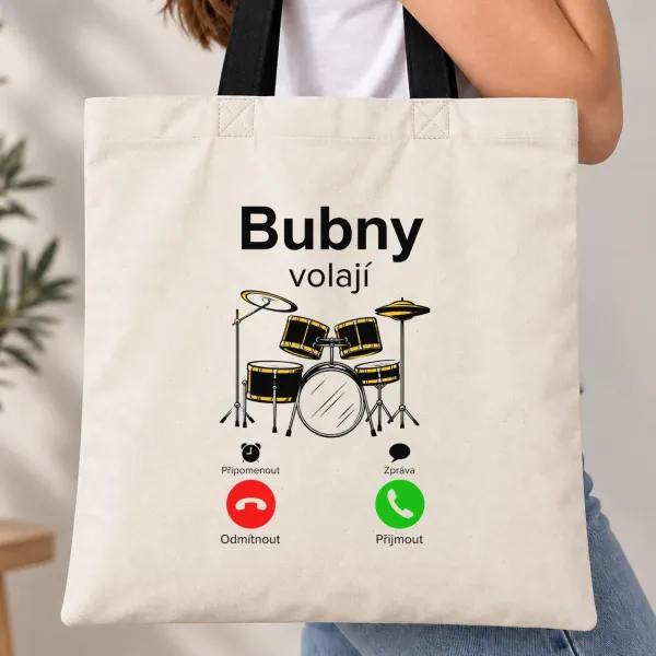 Taška s barevným uchem - Bubny volají