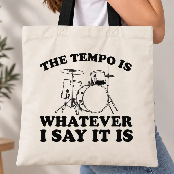 Taška s barevným uchem - The Tempo Is Whatever I Say It Is