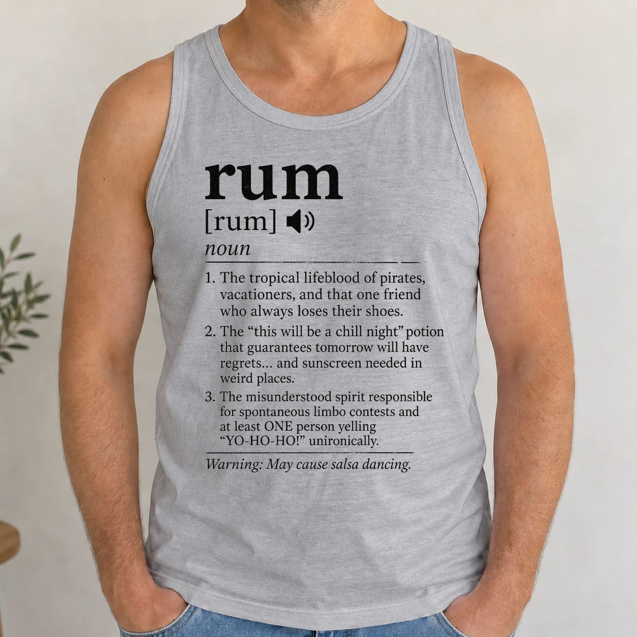 Pánské tílko - Rum Definition