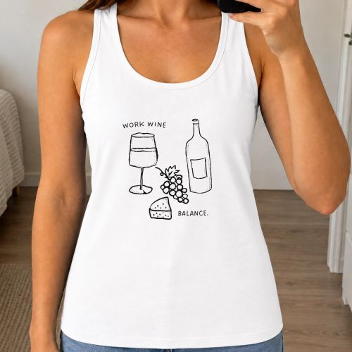 Dámské tílko 160g - Work Wine Balance