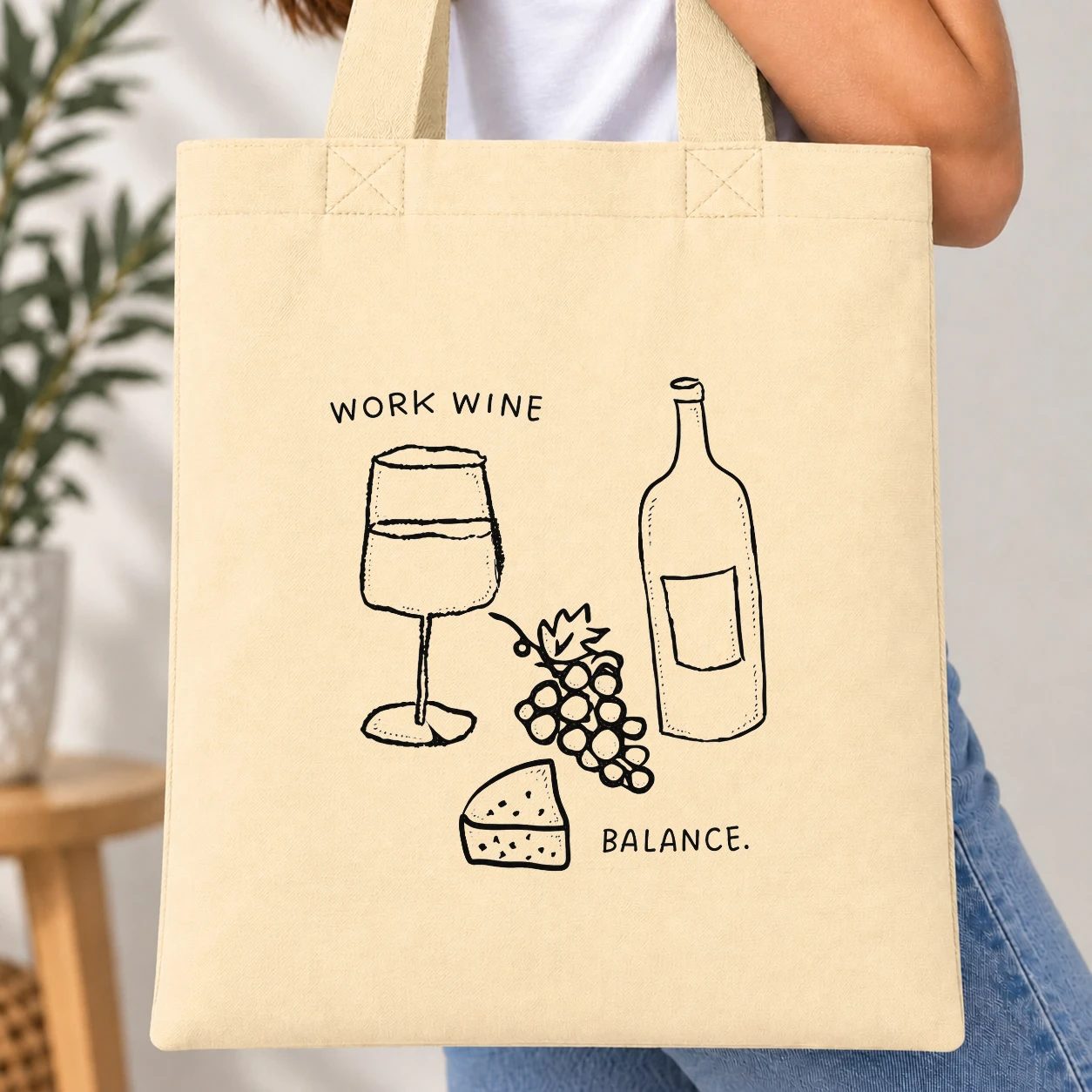 Taška barevná - Work Wine Balance
