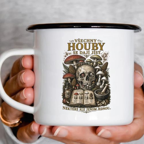 Smaltový plecháček - Všechny houby se dají jíst