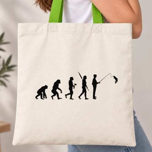 Taška s barevným uchem - Evoluce rybáře