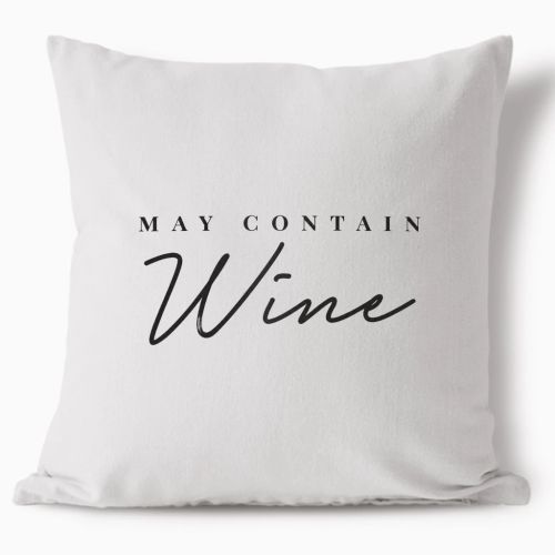Polštář - May Contain Wine