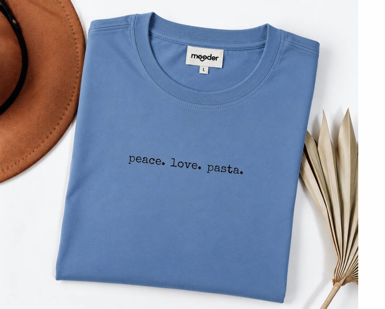 Pánské tričko - Peace. Love. Pasta.