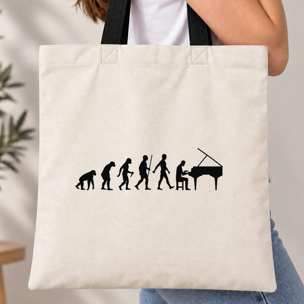 Taška s barevným uchem - Evoluce pianisty