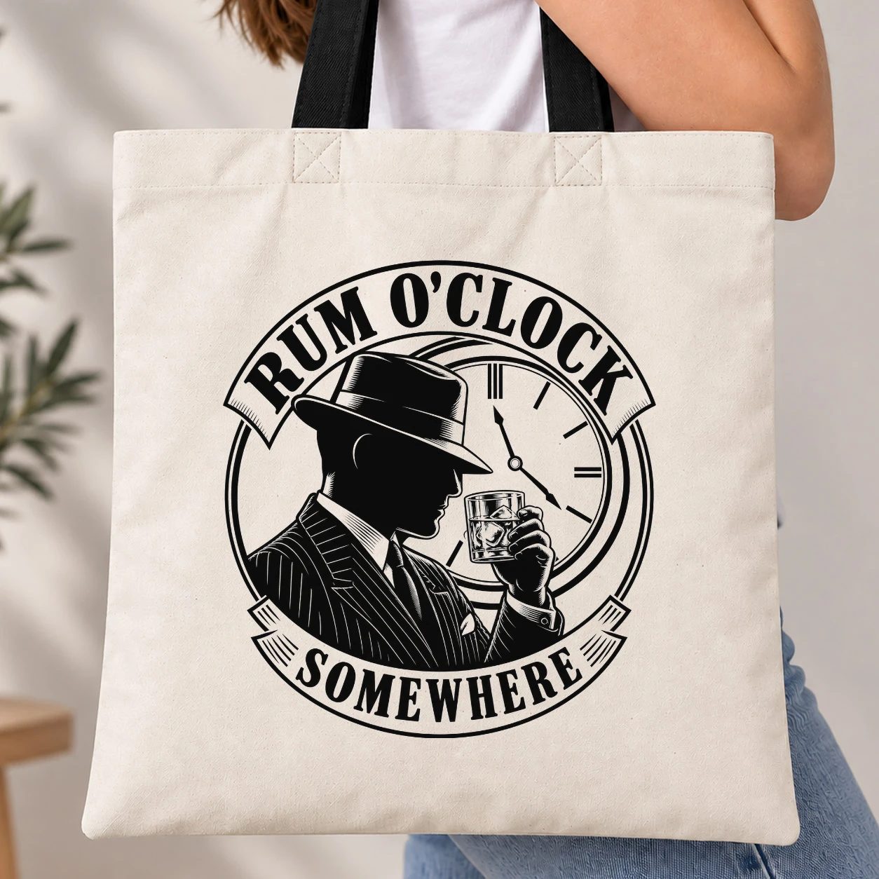 Taška s barevným uchem - Rum O'Clock Gentleman