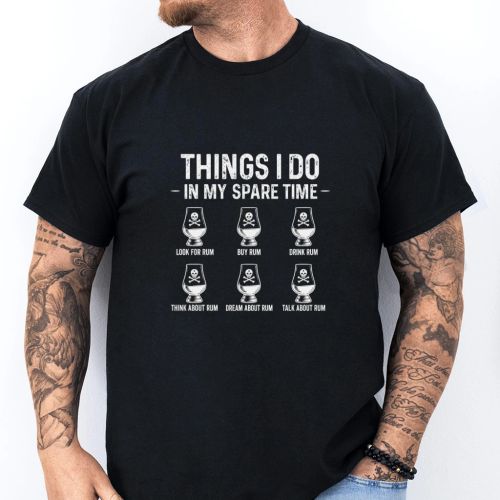 Pánské tričko - Things I Do In My Spare Time