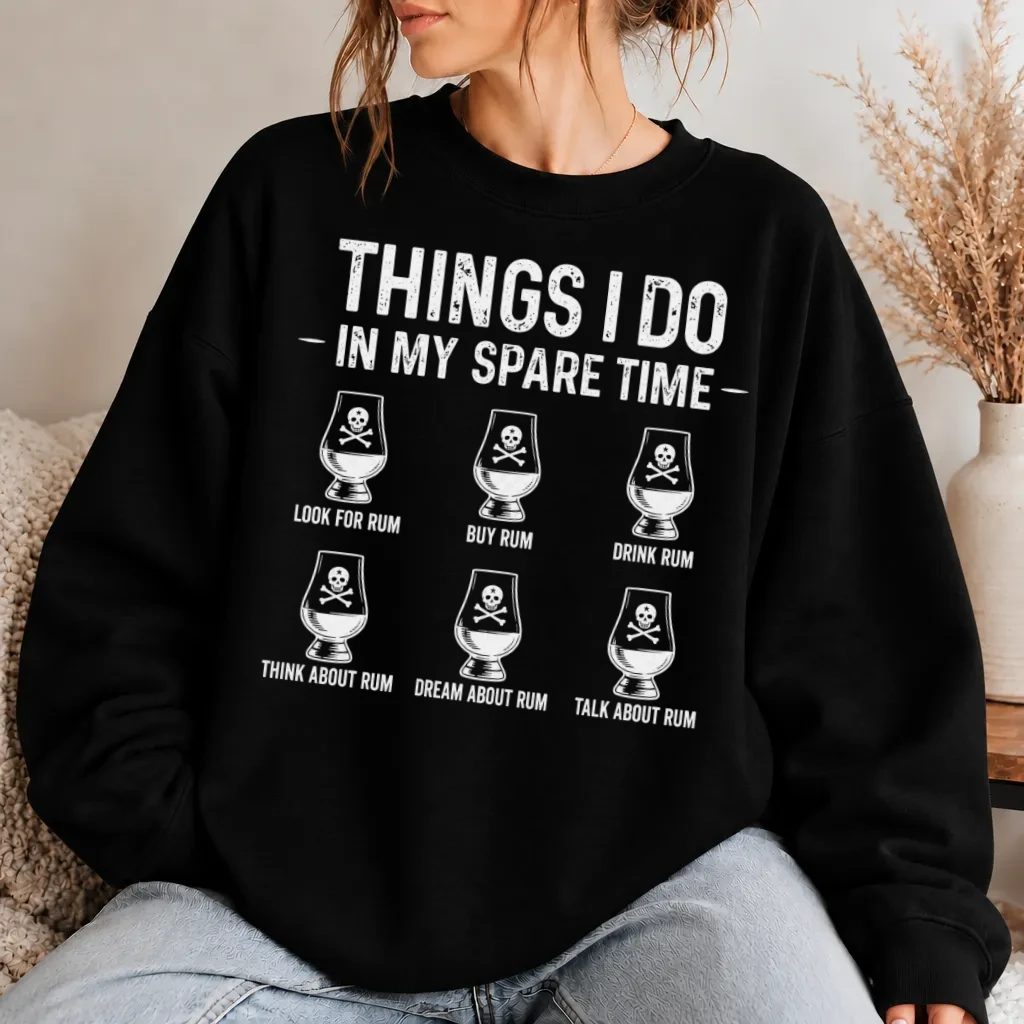 Dámská mikina - Things I Do In My Spare Time