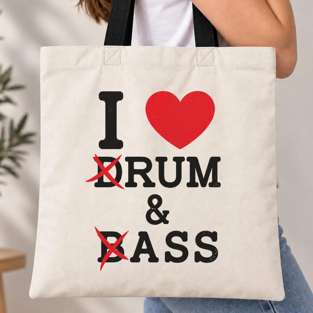 Taška s barevným uchem - I Heart Rum & Ass