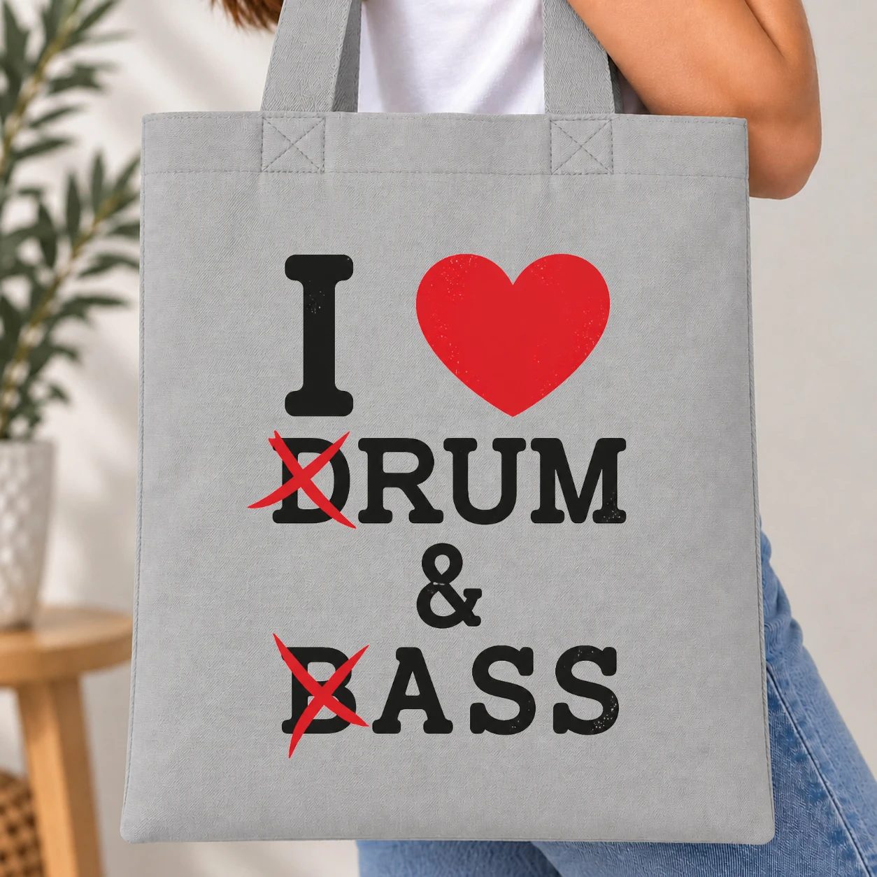 Taška barevná - I Heart Rum & Ass