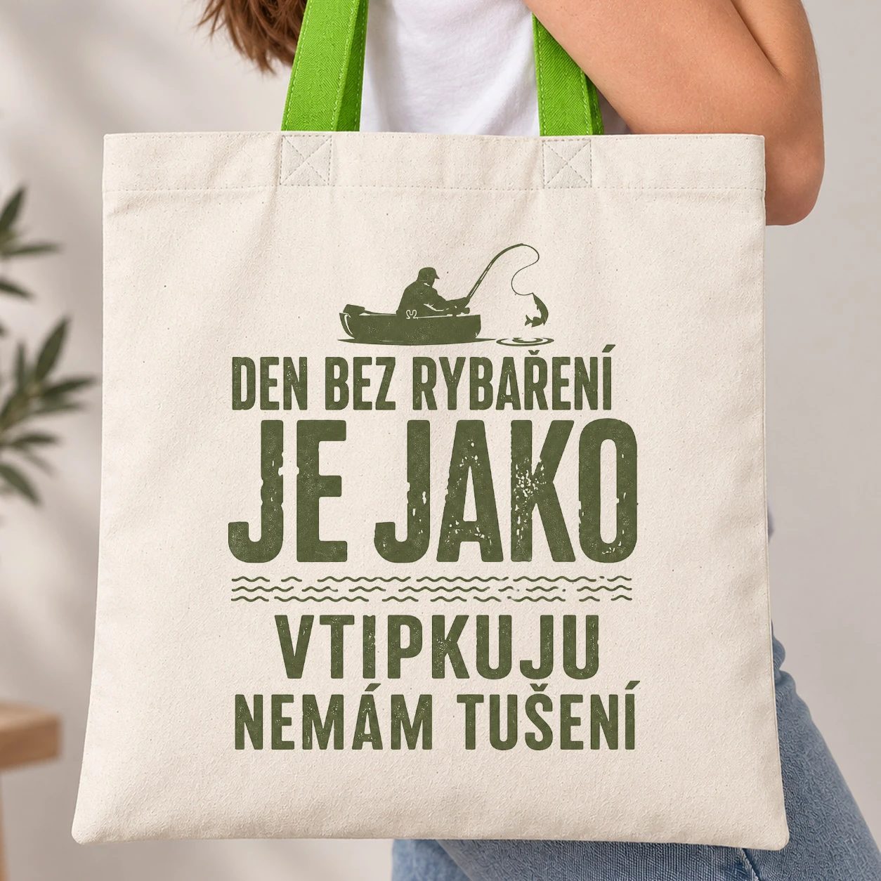 Taška s barevným uchem - Den bez rybaření