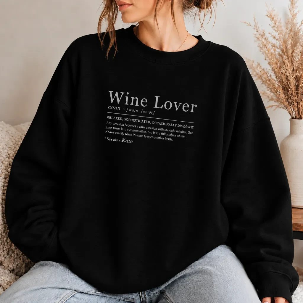 Dámská mikina - Wine Lover Definition