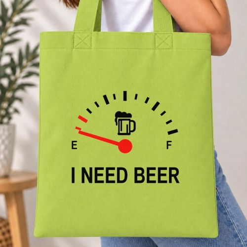 Taška barevná - I Need Beer