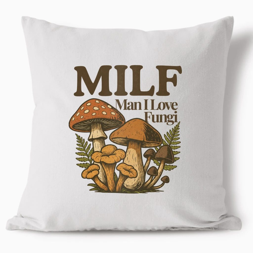 Polštář - Man I Love Fungi