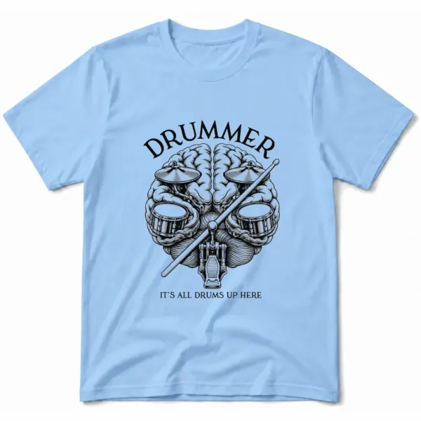 Pánské tričko - Drummer Brain