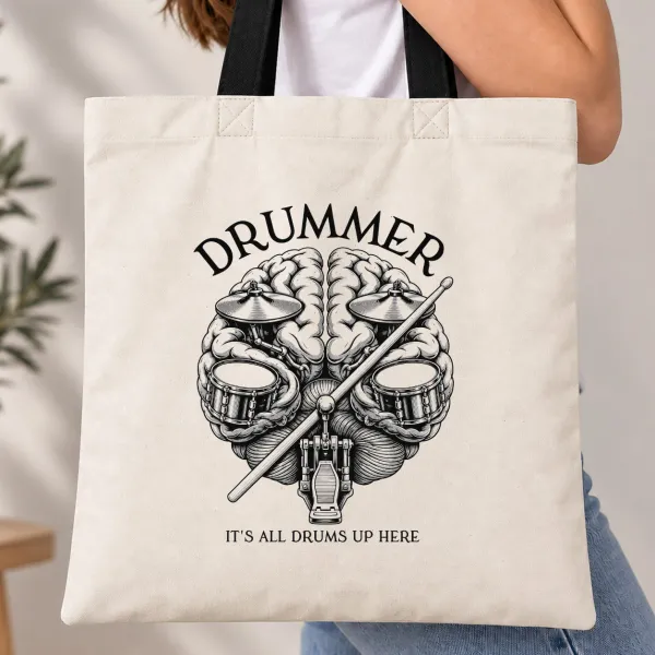 Taška s barevným uchem - Drummer Brain