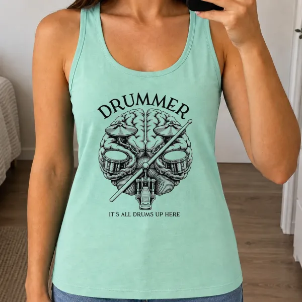 Dámské tílko 160g - Drummer Brain