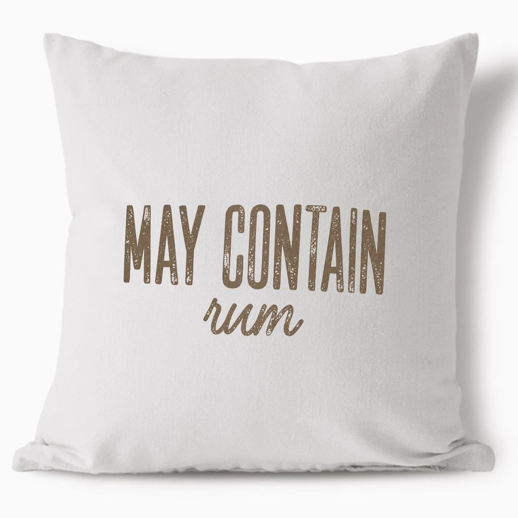 Polštář - May Contain Rum Distressed
