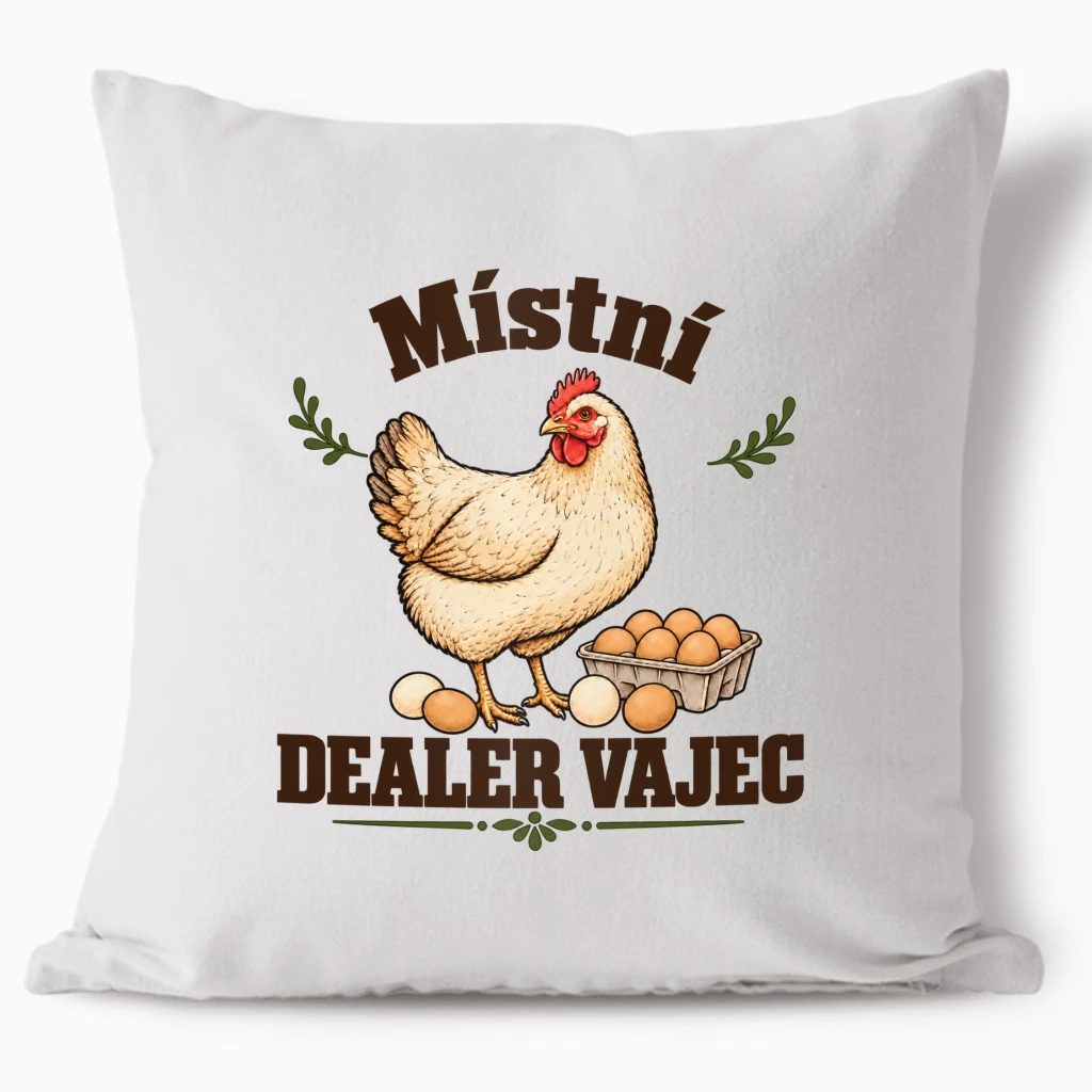 Polštář - Místní vaječný dealer