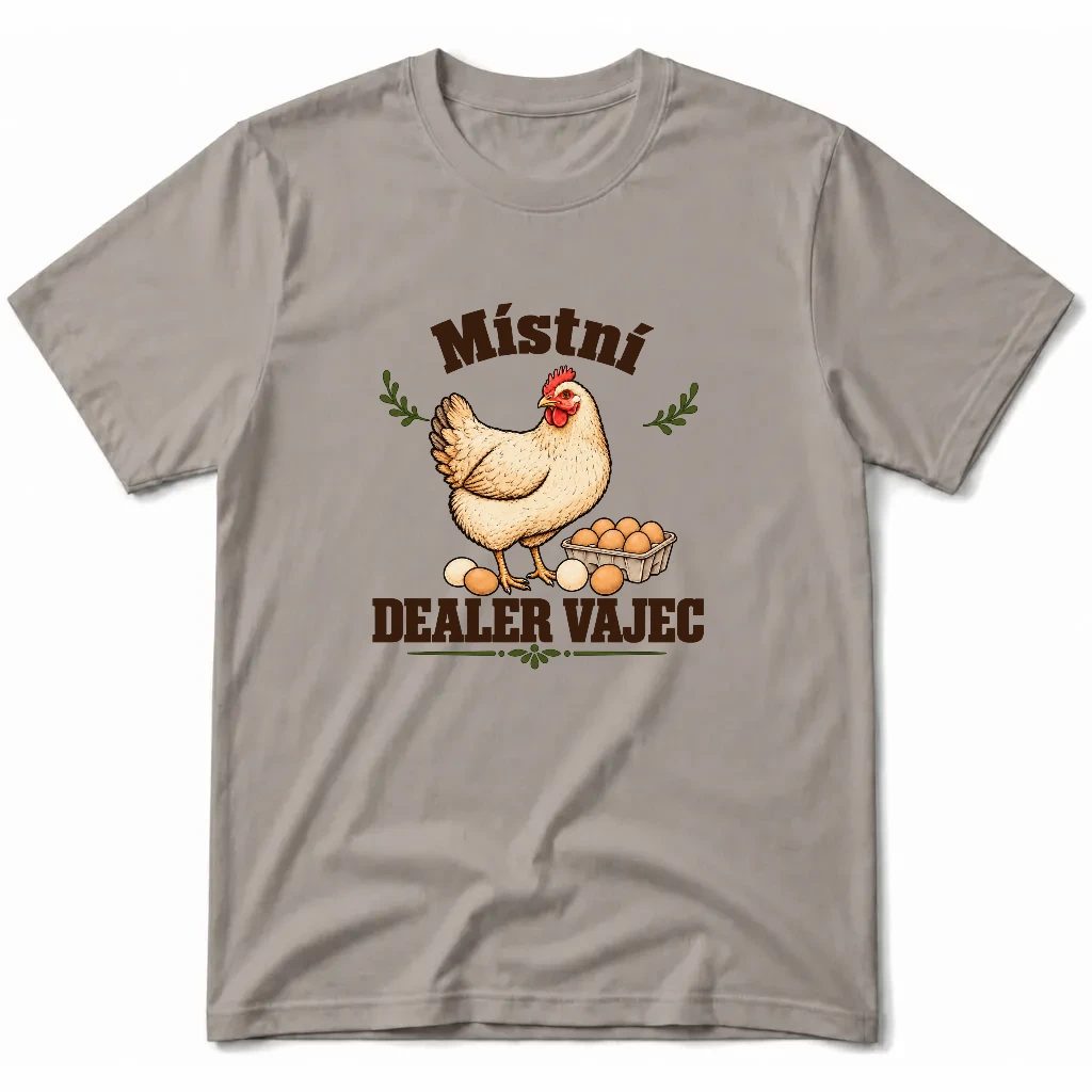 Pánské tričko - Místní vaječný dealer