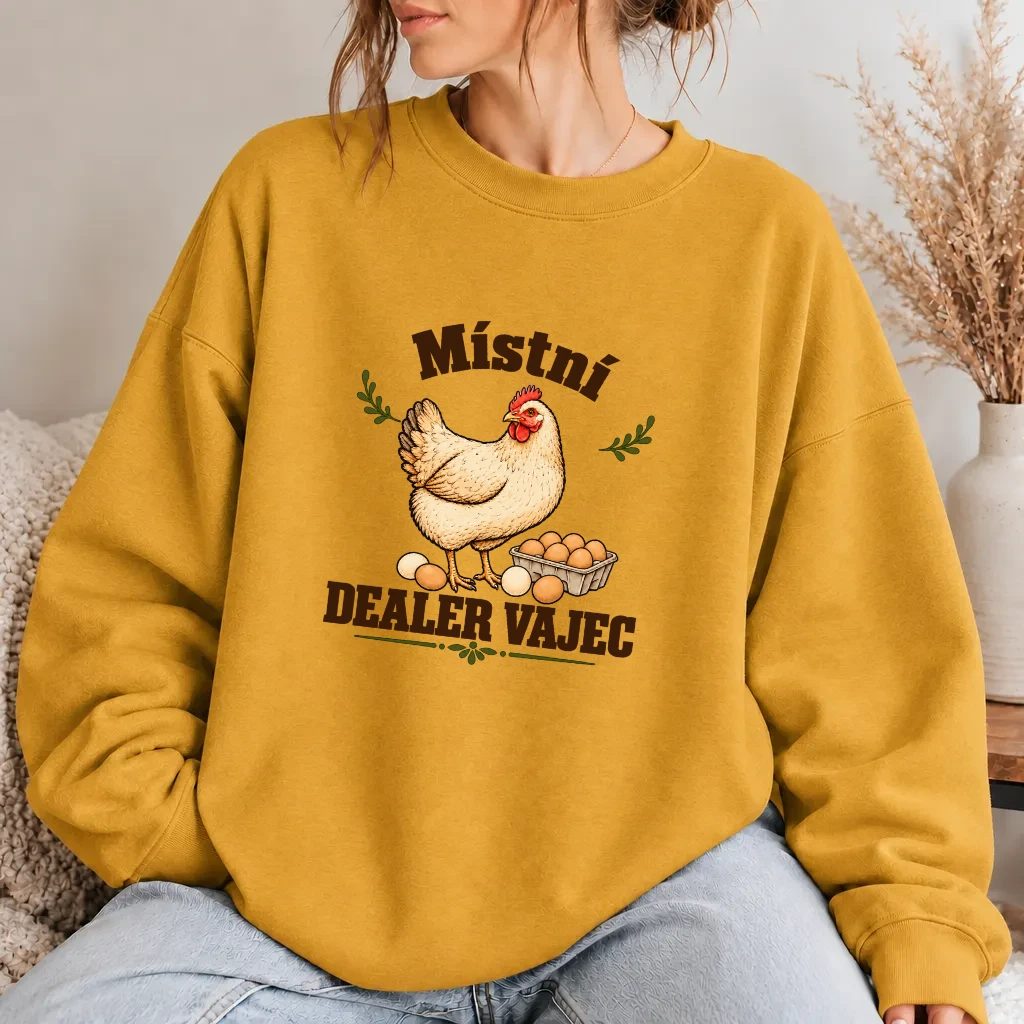 Dámská mikina - Místní vaječný dealer