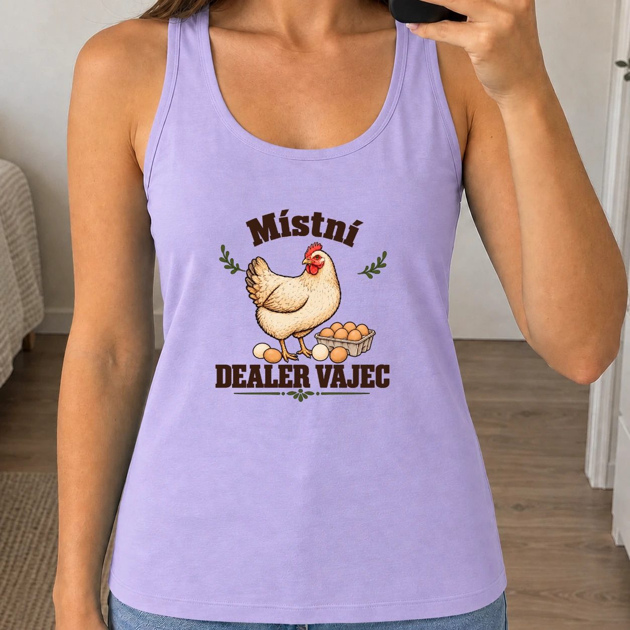 Dámské tílko 160g - Místní vaječný dealer