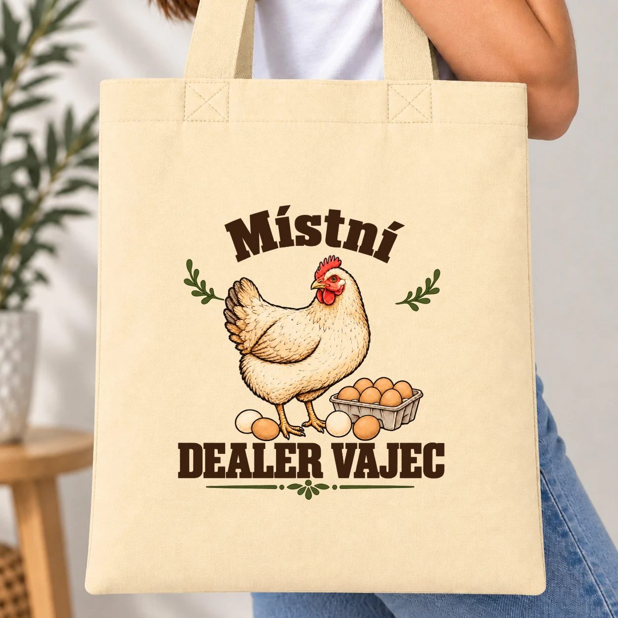Taška barevná - Místní vaječný dealer