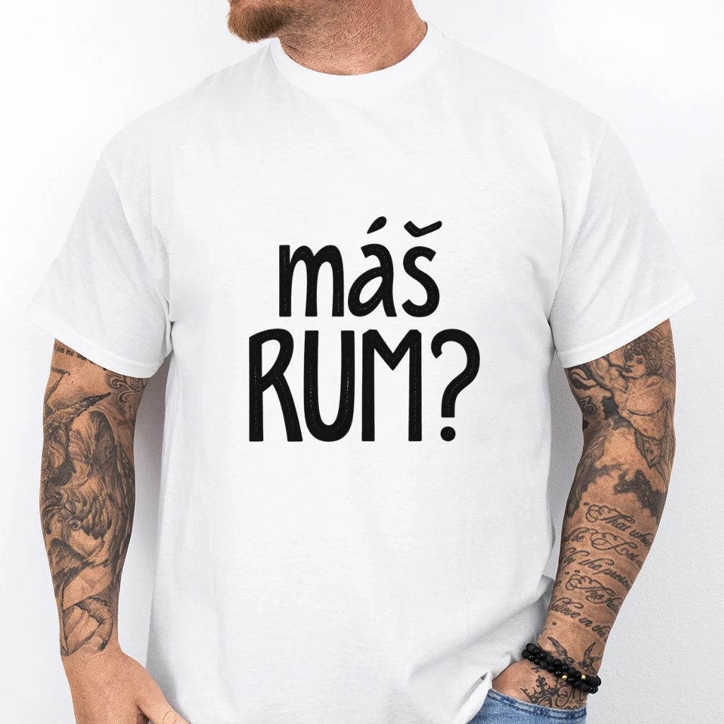 Pánské tričko - Máš RUM?