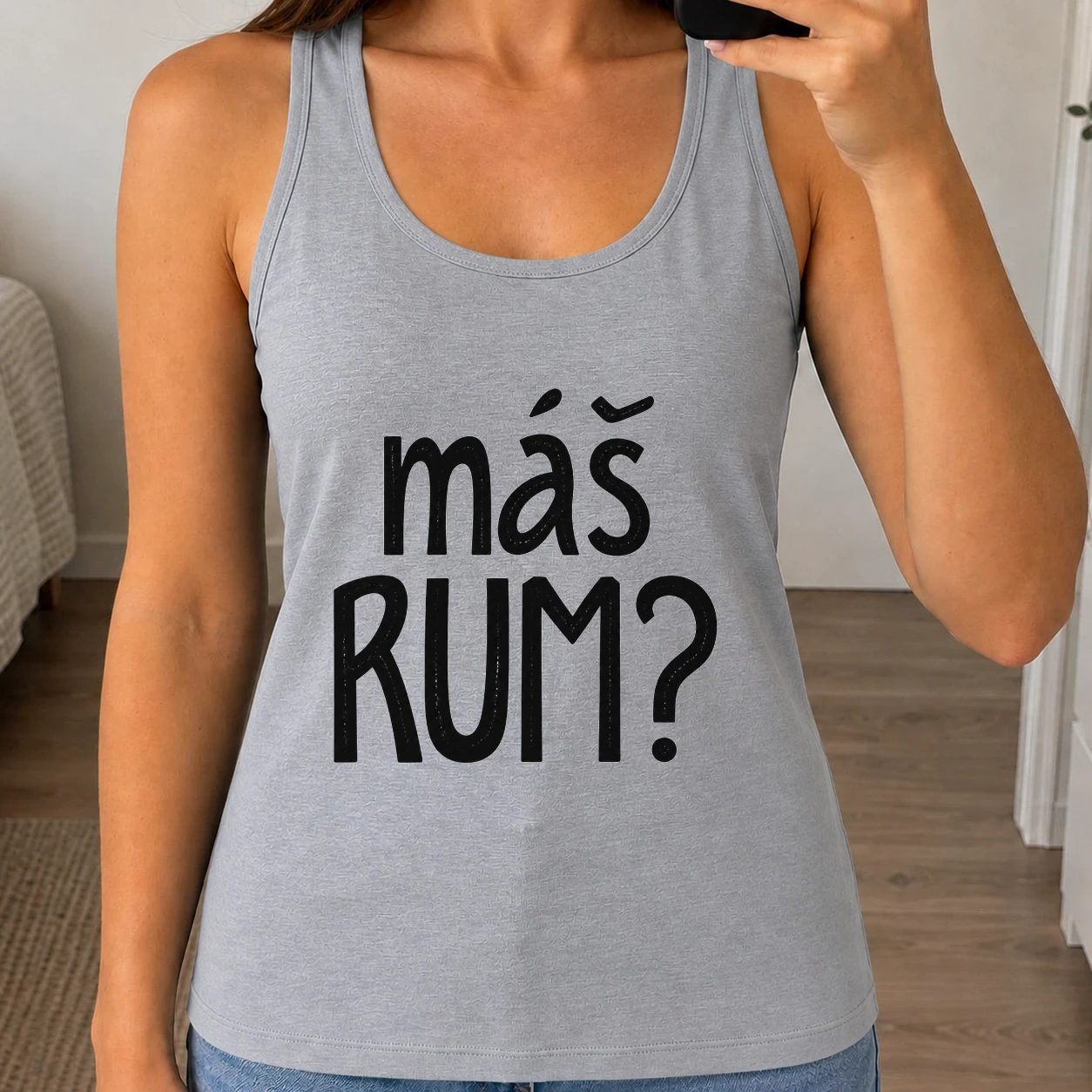 Dámské tílko 160g - Máš RUM?