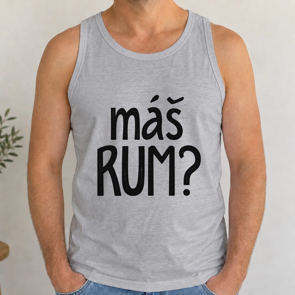 Pánské tílko - Máš RUM?