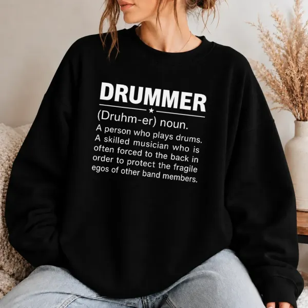 Dámská mikina - Drummer Definition