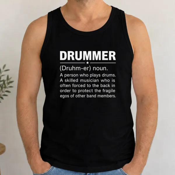 Pánské tílko - Drummer Definition