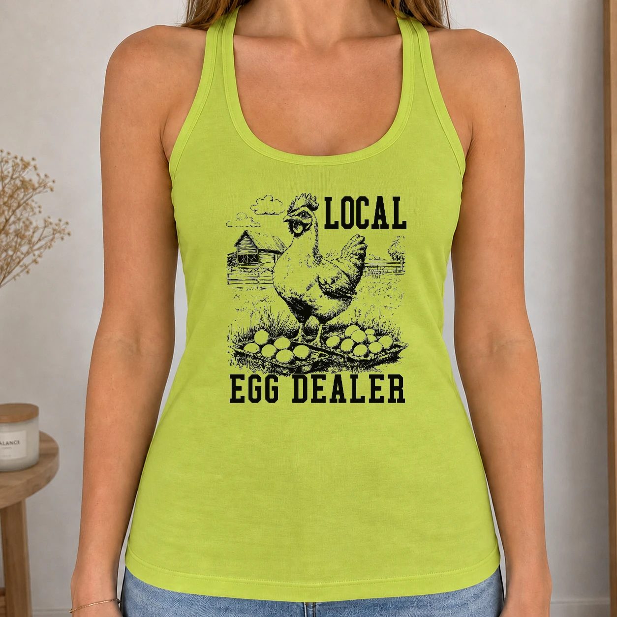 Dámské tílko 220g - Local Egg Dealer