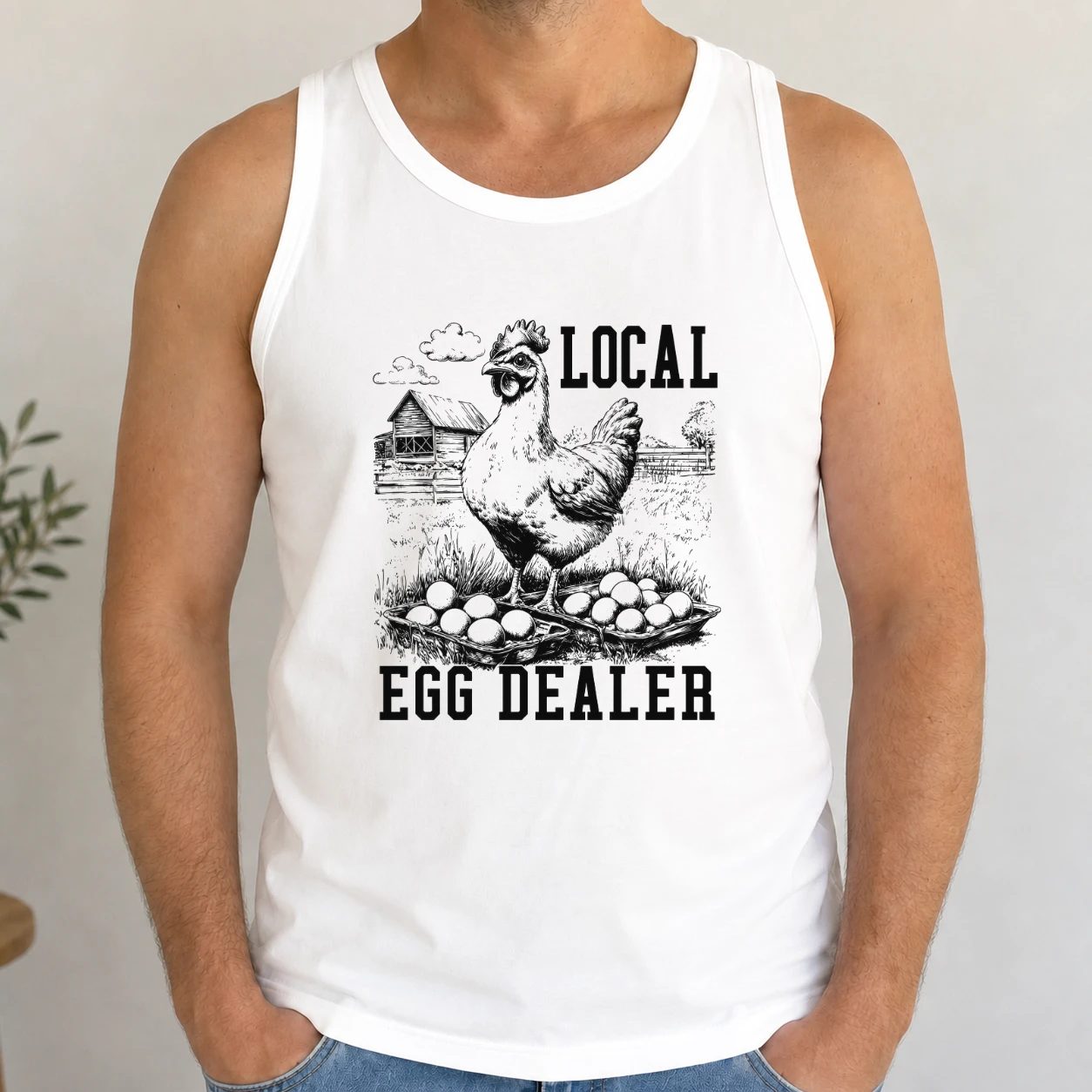 Pánské tílko - Local Egg Dealer