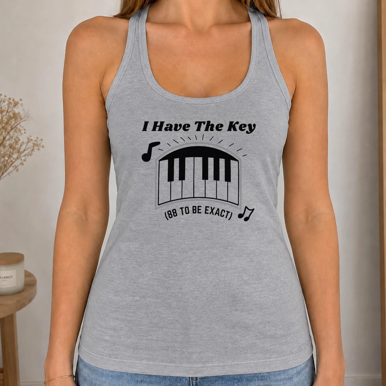 Dámské tílko 220g - I Have The Key