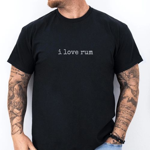 Pánské tričko - I Love Rum