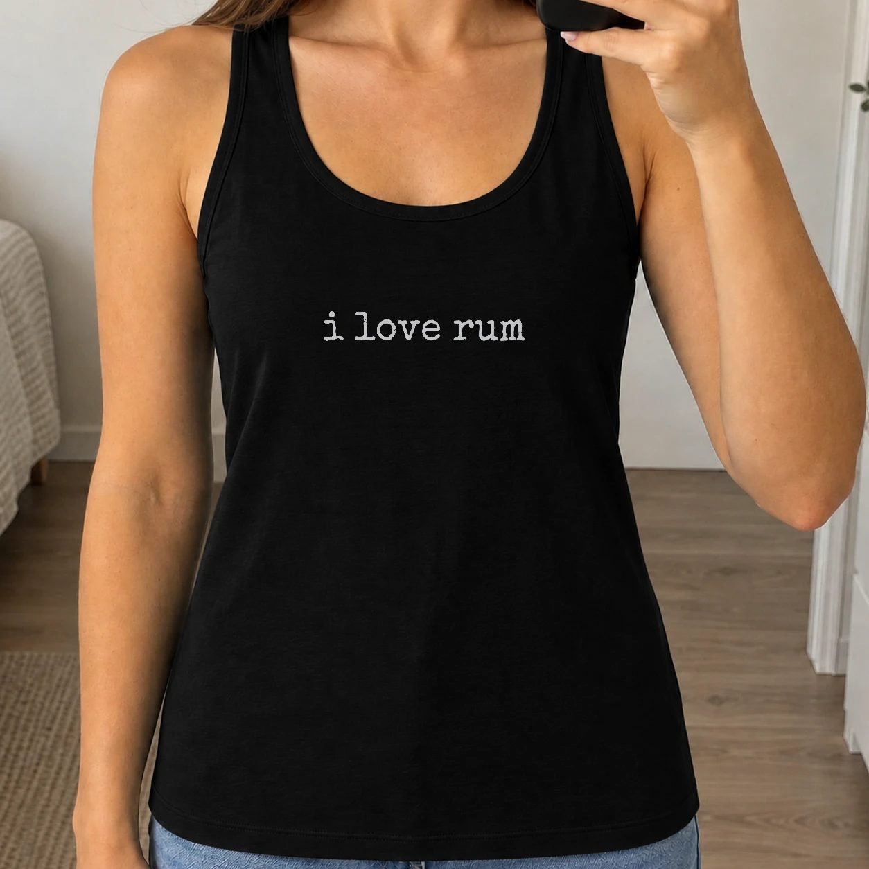 Dámské tílko 160g - I Love Rum